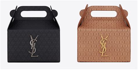 ysl perfume box bag|ysl take away box.